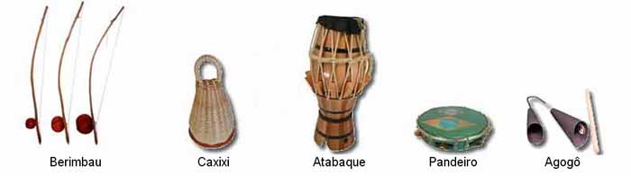 instrumentos musicales capoeira